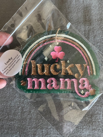 Lucky Mama Car Freshie - Lucky