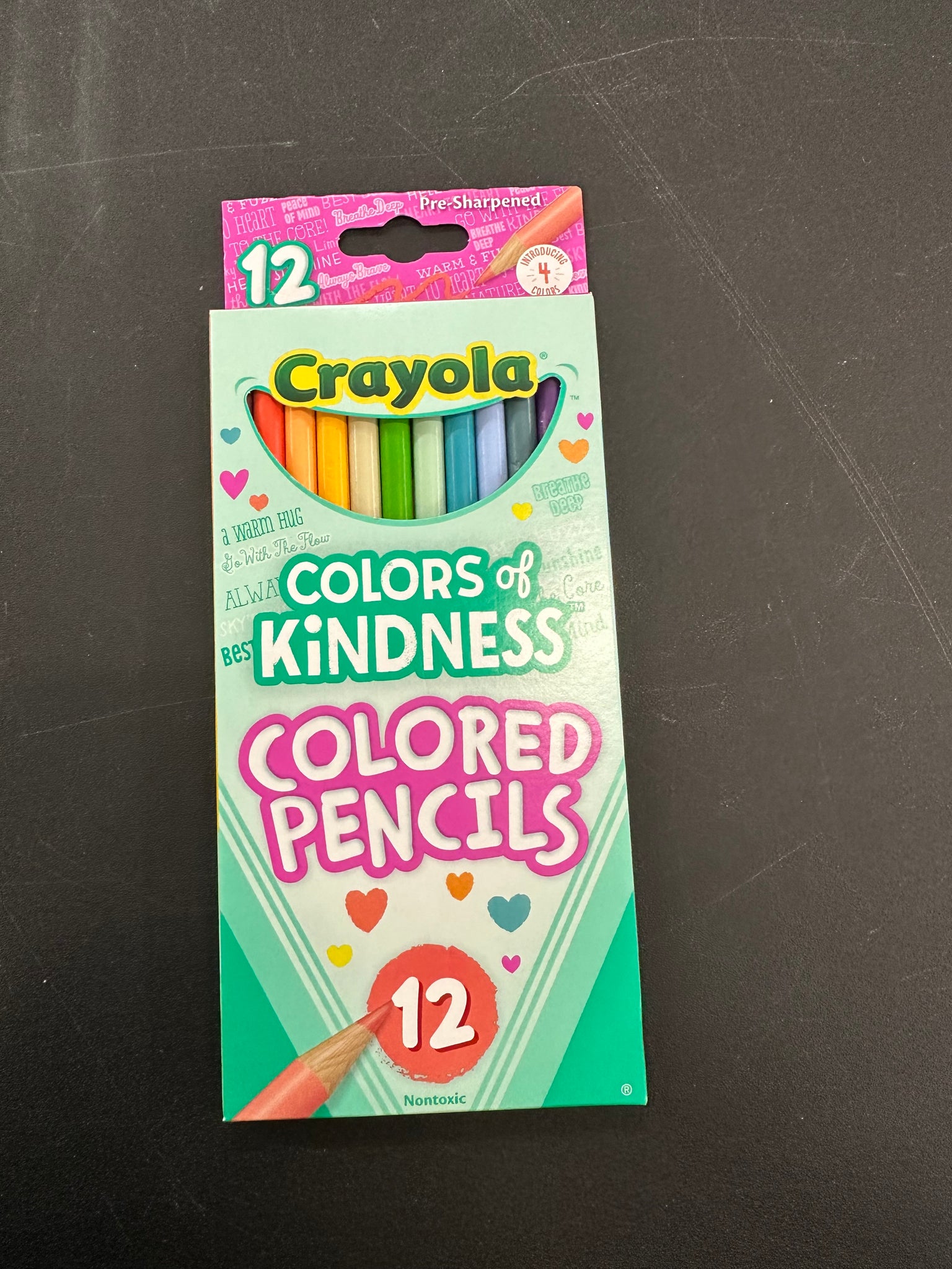 Crayola Colored Pencils, Colors of Kindness 12 count