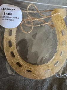 Horseshoe Car Freshie- Shamrock Shake