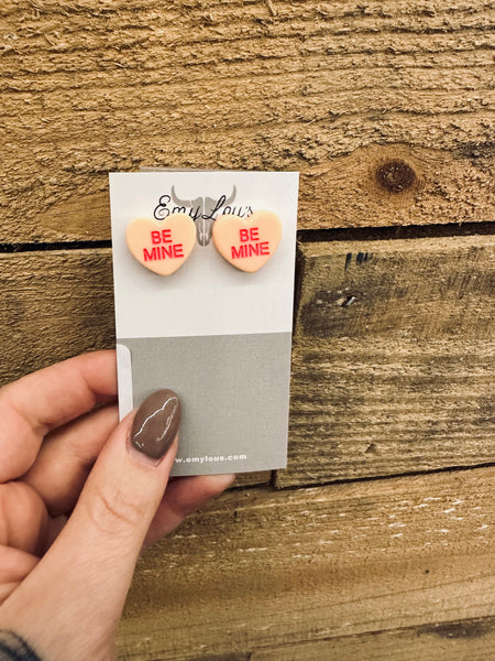 Conversation Heart Earrings