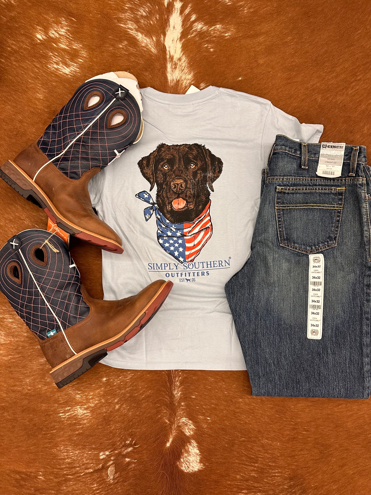 Simply Southern Dog USA Tee
