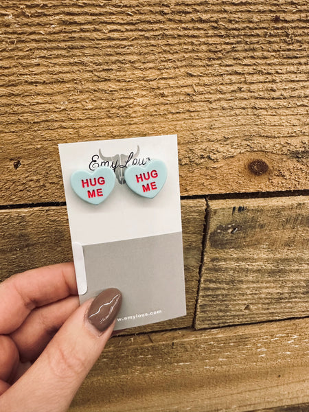 Conversation Heart Earrings