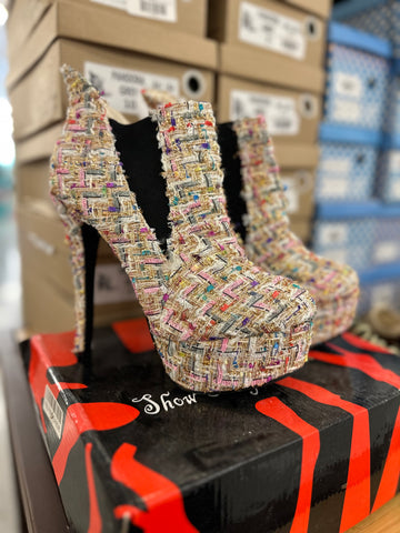Multicolor Heels
