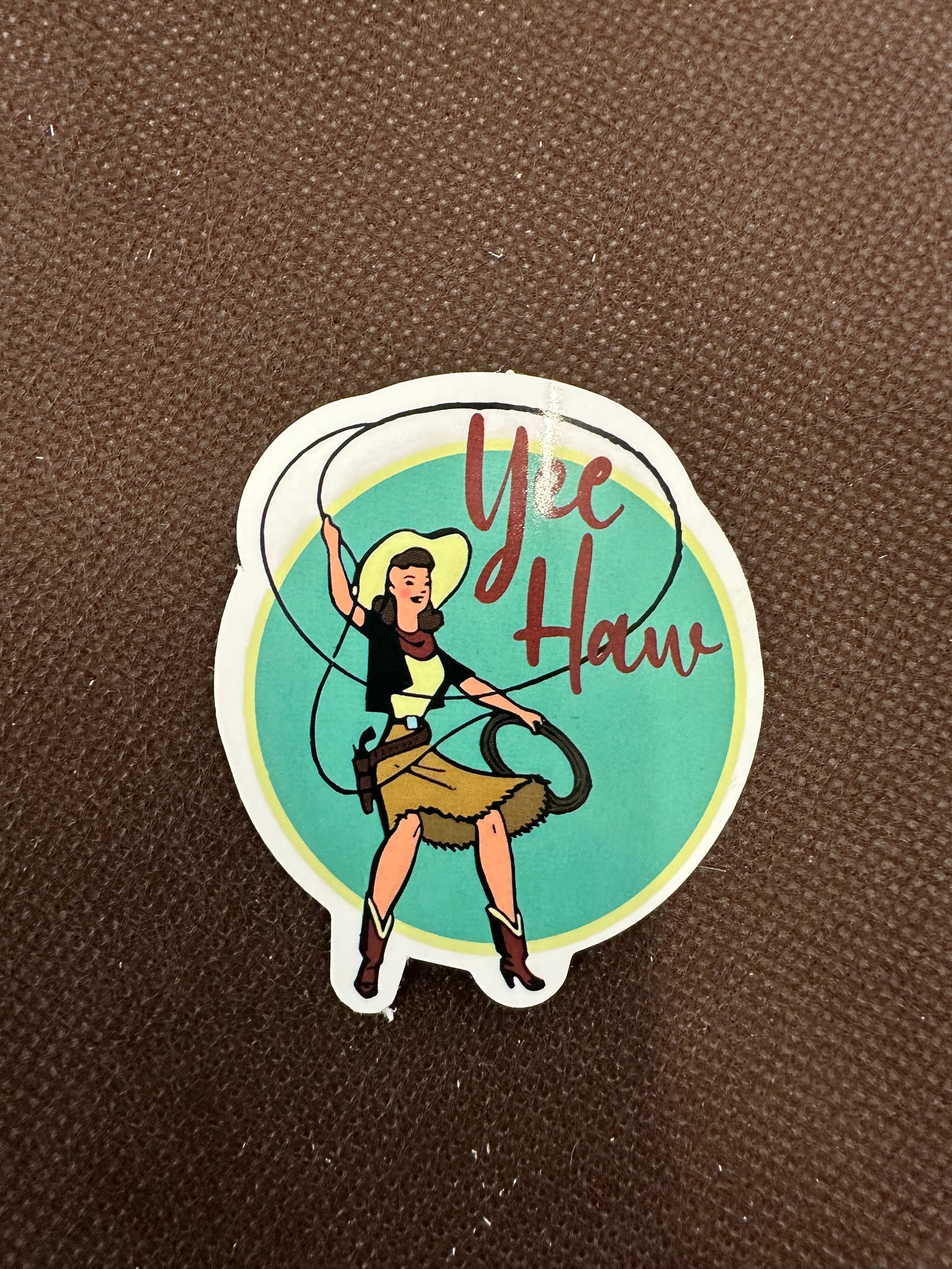 Yee Haw Roping Sticker