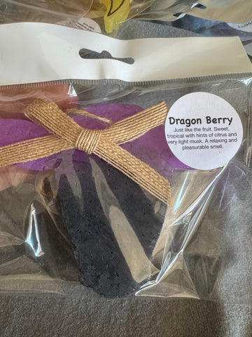 Cow Head Car Freshie - Dragon Berry Pupler & Black