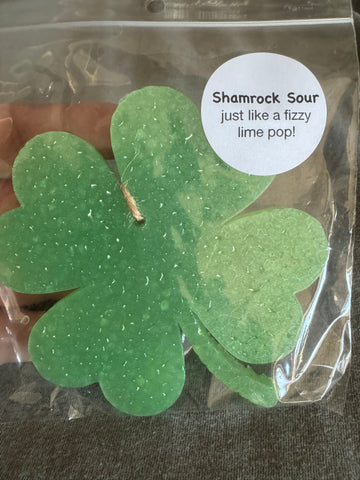 Clover Car Freshie - Shamrock Sour - Light Green