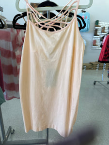 Peach Criss Cross Cami