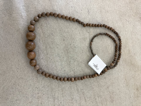 Brown Beaded Necklace