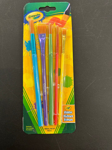 Crayola Paint Brushes 5 count