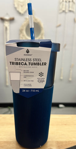 24oz. Stainless Steel Tribeca Tumbler