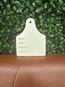 Birth Announcement Tag