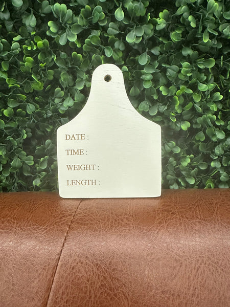 Birth Announcement Tag