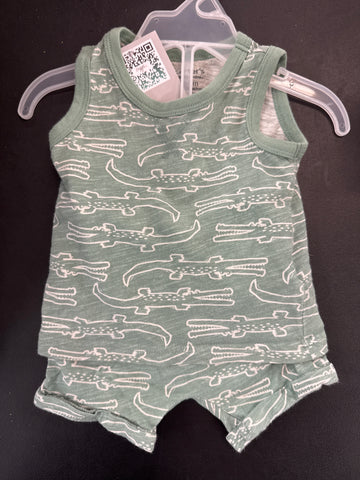Carters Alligator Outfit