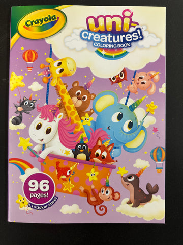 Crayola Coloring Book - Uni- Creatures