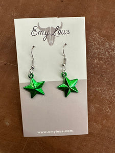 Green Star Dangles