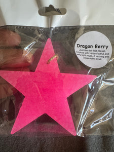 Star Car Freshie - Dragon Berry Pink