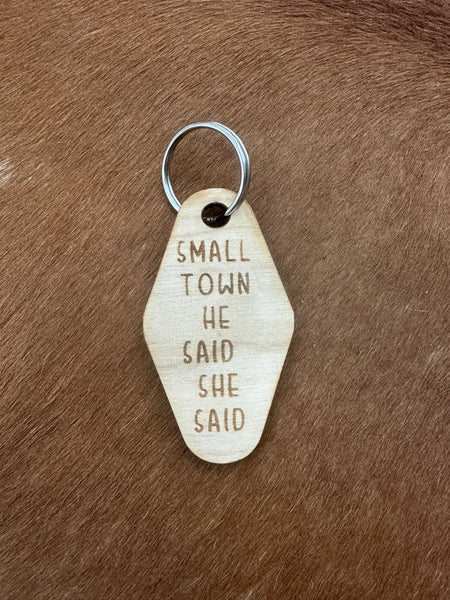 Wooden Key Chain