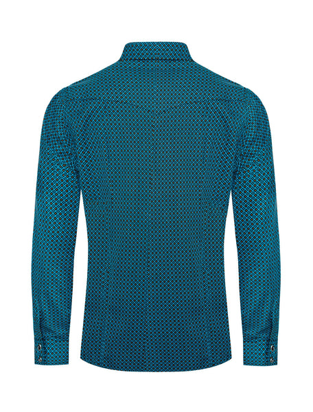 Women's Print Western Inspired Long Sleeves Button Shirts
