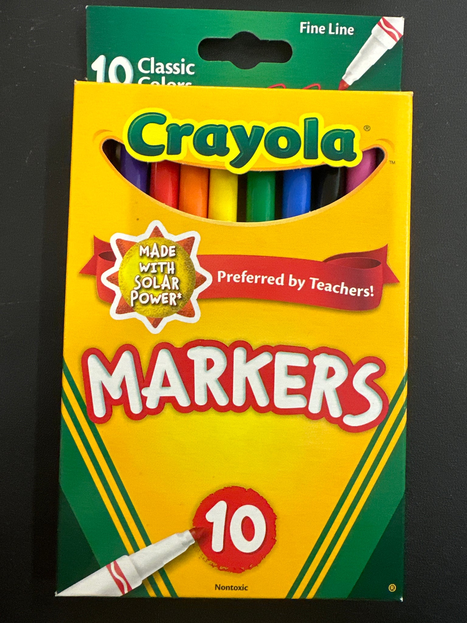 Crayola Fine Line Markers 10 Count
