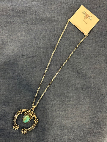 Turquoise Sweetwater Naja Necklace