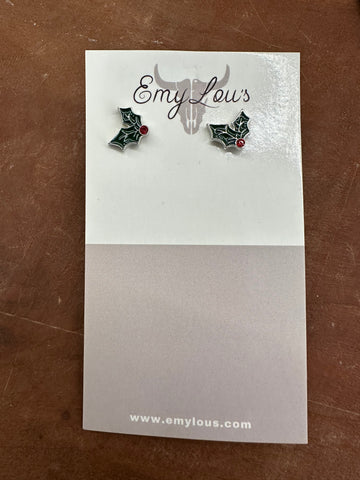 Mistletoe Earrings
