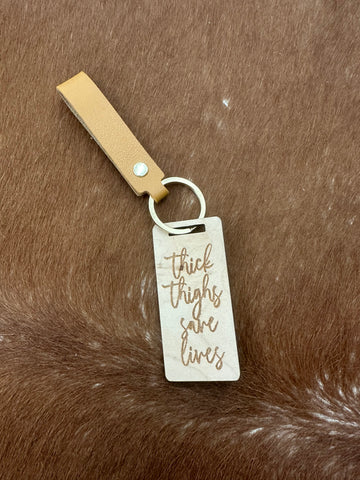 Wooden Key Chain