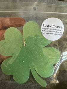 Clover Car Freshie - Lucky Charms - Light Green