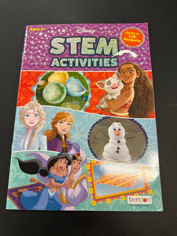 Bendon Coloring Book- Disney Stem Activities