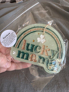 Lucky Mama Car Freshie- Rainbow