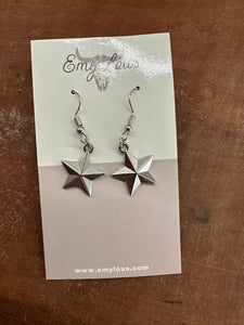 Silver Star Dangles