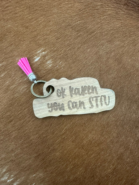 Wooden Key Chain