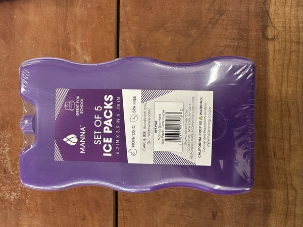 Ice Pack Set of 5