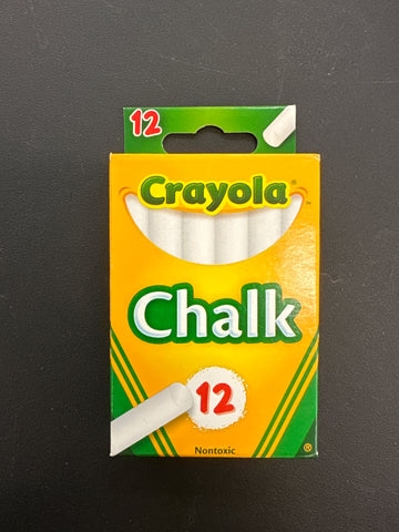 Crayola White Chalk 12ct.