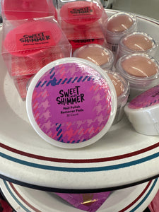 Sweet & Shimmer Nail Polish Remover Pads