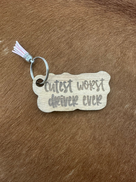 Wooden Key Chain