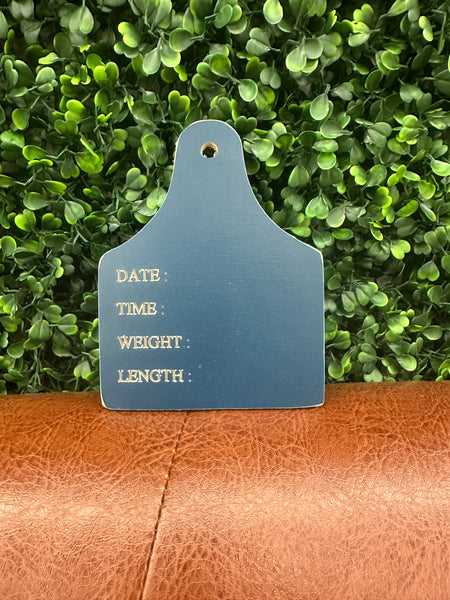 Birth Announcement Tag