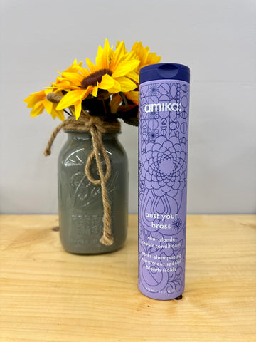 Amika Bust Your Brass Cool Blonde Repair Conditioner