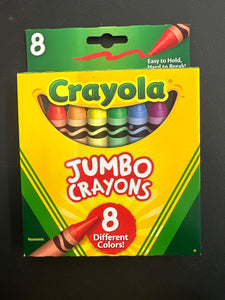 Crayola Jumbo Crayons 8 Count