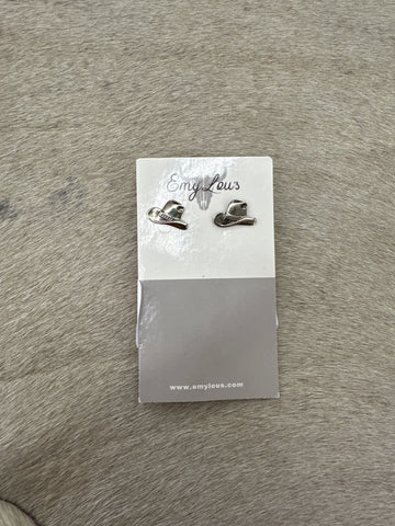 Sterling Silver Cowboy Hat Stud