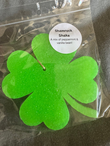 Clover Car Freshie - Shamrock Shake - Light Green