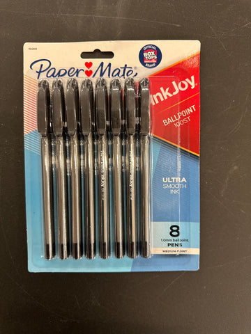 Paper Mate Black Ballpoint 8 Count