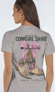 Simply Southern Cowgirl Boot Tee