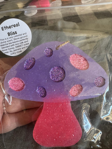 Mushroom Car Freshie - Ethereal Bliss