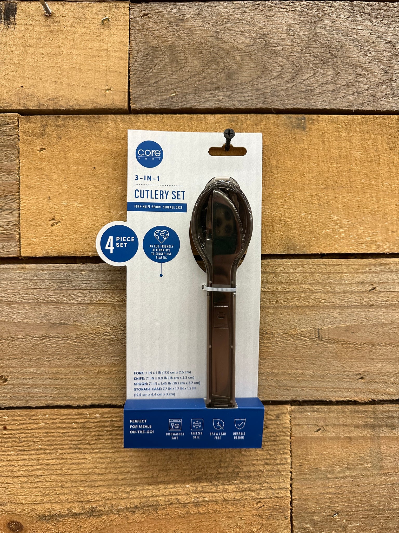 Core Home 3-in-1 Cutlery Set - Silver