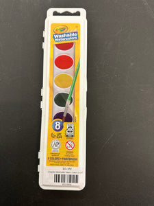 Crayola Washable Water Colors 8 Colors