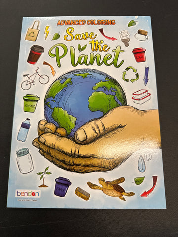 Bendon Coloring Coloring Book- Save the Planet