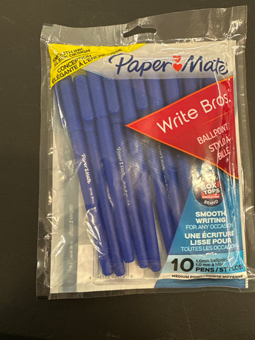 Paper Mate Blue 10 Count