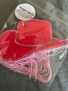 Edgy Cowgirl Car Freshie - Dragon Berry