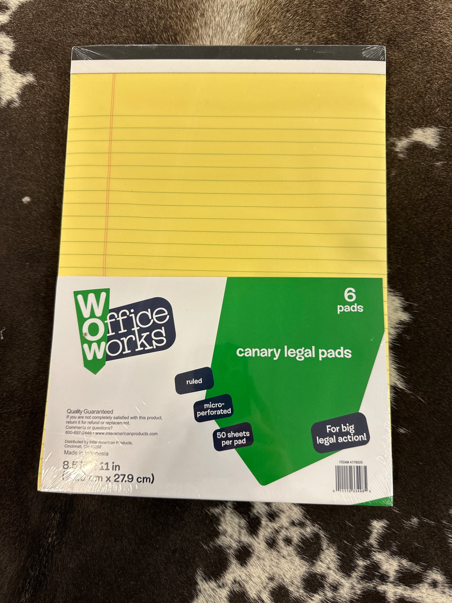 Office Works Large Legal Pads