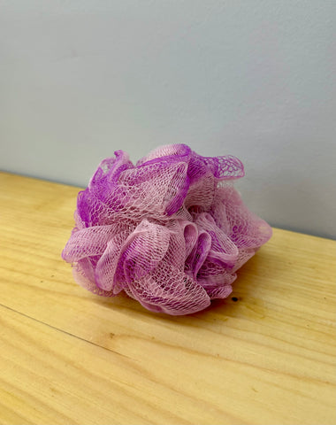 Sweet & Shimmer Pink Loofa